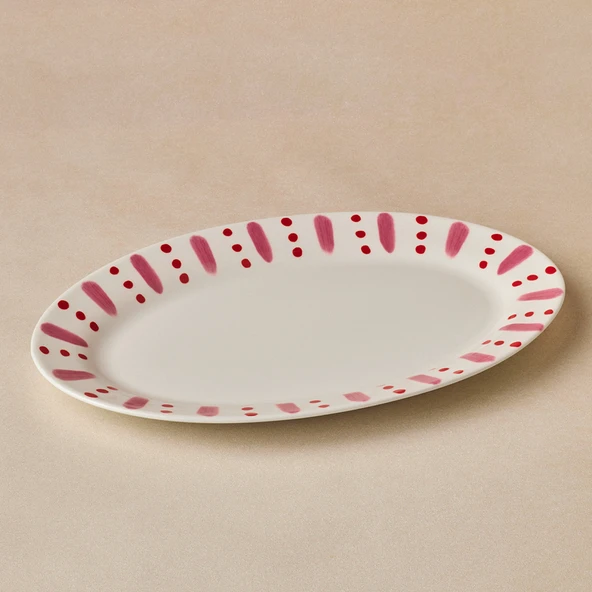 Karaca Cherry Time Kayık Tabak 30 cm - Resim 2