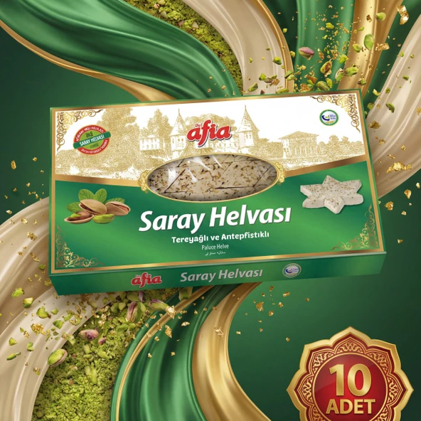 Afia Saray Helva 10x300 Gr - Resim 3