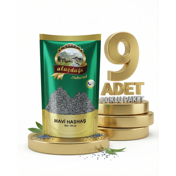 Aluçdağı Mavi Haşhaş 9x100 Gr - Resim 2