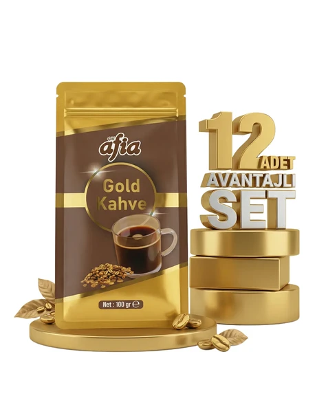 Afia Gold Kahve 12x100 Gr ürün görseli 1