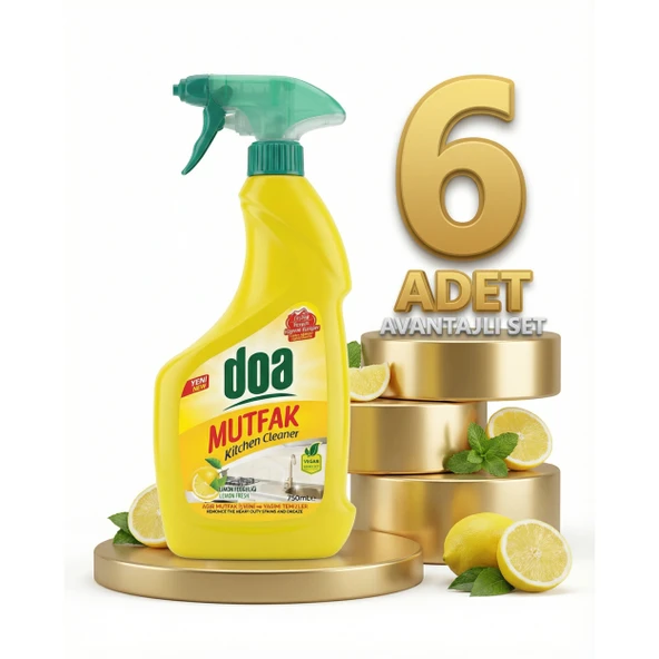 Doa Mutfak Temizleyici 6x750 Ml ürün görseli 1