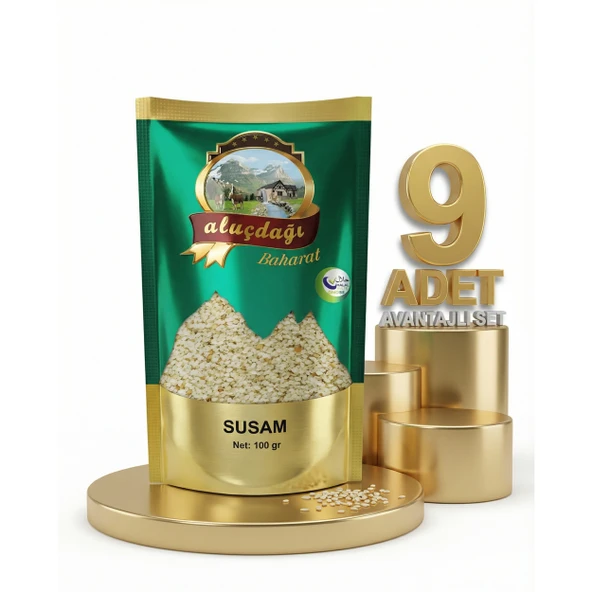 Aluçdağı Susam 9x100 Gr - Resim 2