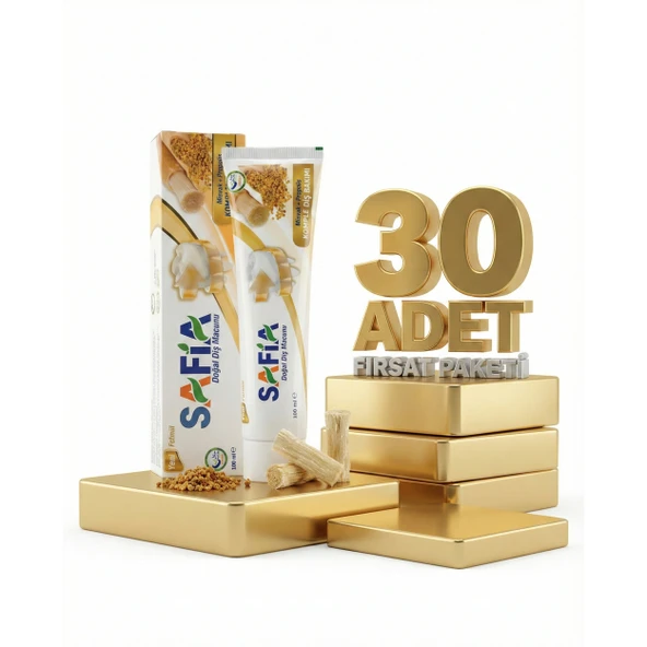 Safia Diş Macunu Misvak ve Propolis 30x100 ml ürün görseli 1
