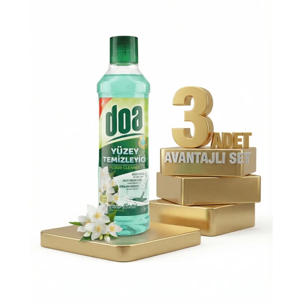Doa Yüzey Temizleyici Bahar Esintisi 3x1 Lt ürün görseli 1