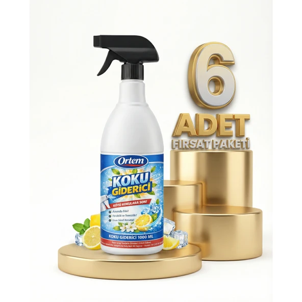 Ortem Koku Giderici 6x1000 Ml ürün görseli 1