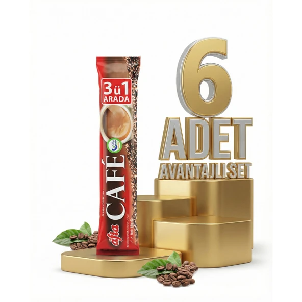 Afia 3ü 1 Arada Kahve Klasik 6x18 Gr ürün görseli 1