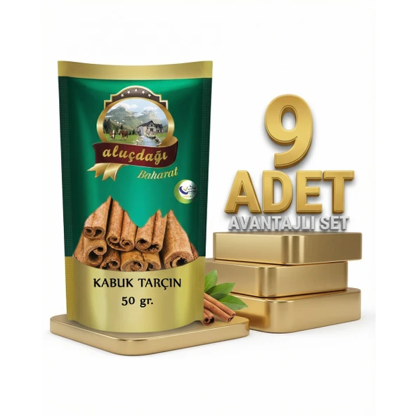 Aluçdağı Kabuk Tarçın 9x50 Gr ürün görseli 1
