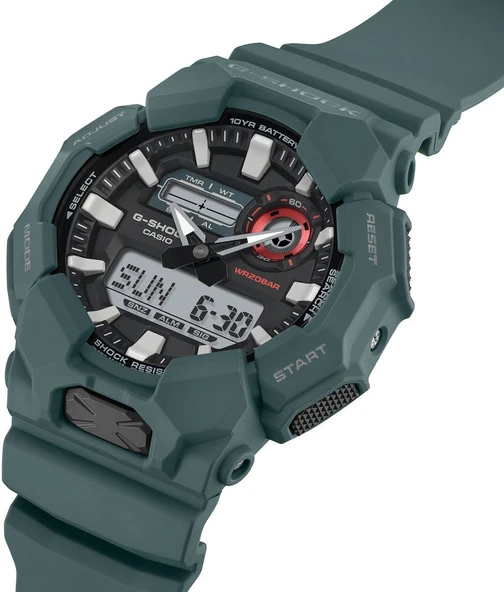 Casio GA-010-2ADR Kol Saati - Resim 2