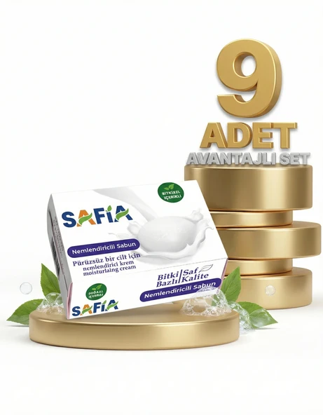 Safia Nemlendirici Güzellik Sabunu 9x90 Gr ürün görseli 1