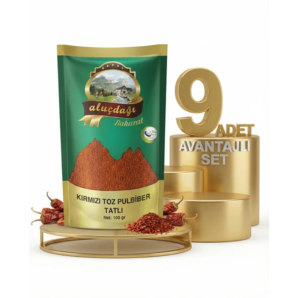 Aluçdağı Pul Biber 9x250 Gr - Resim 2