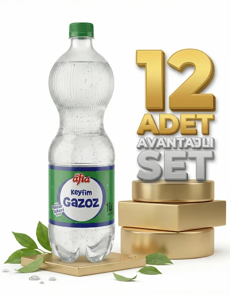 Afia Keyfim Gazoz 12x1 Lt ürün görseli 1
