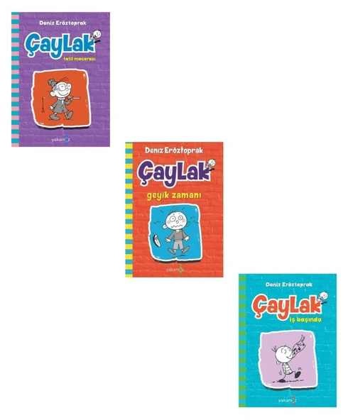 Deniz Eröztoprak Çaylak Serisi 3 Kitap (Tatil Macerası + İş Başında + Geyik Zamanı) ürün görseli 1