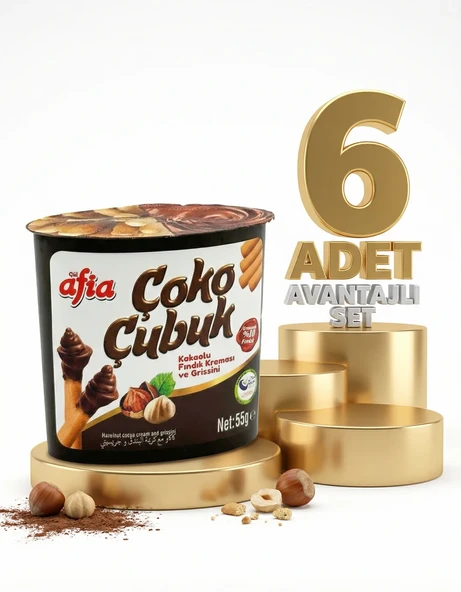 Afia Çoko Çubuk 6x55 Gr - Resim 2