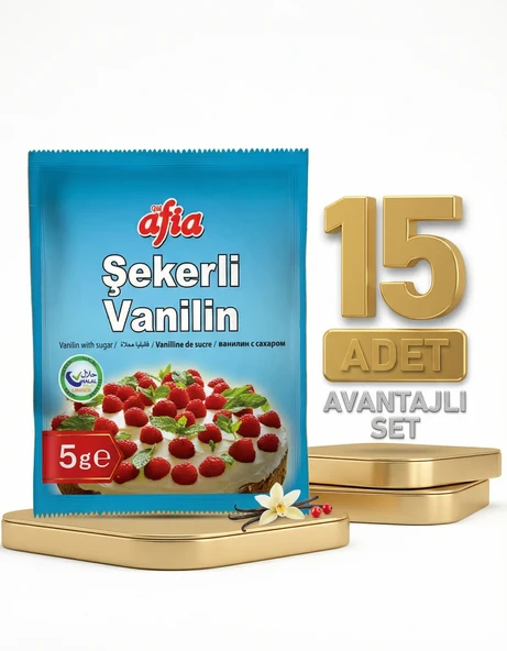 Afia Şekerli Vanilin 15x10lu ürün görseli 1