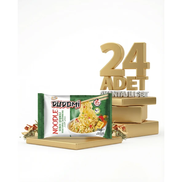 Dudomi Sebze Çeşnili Noodle 24x70 Gr ürün görseli 1