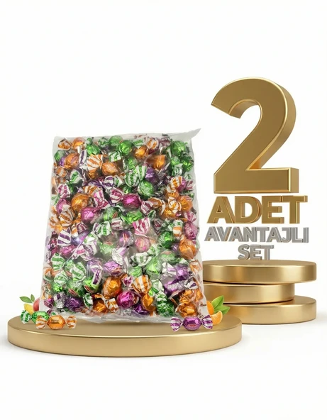 Afia Aybon Topşeker Meyveli Bonbon 2x1 Kg ürün görseli 1