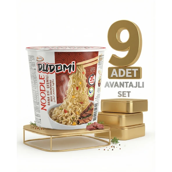 Dudomi Bardak Dana Eti Çeşnili 9x60 Gr ürün görseli 1