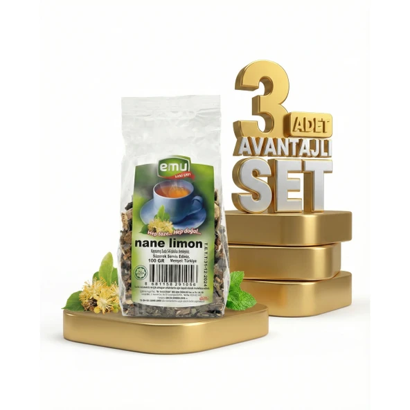 Emu Nane Limon 3x100 Gr ürün görseli 1