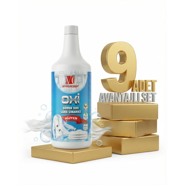 Worldchem Oxı Leke Çıkarıcı 9x1 Lt ürün görseli 1