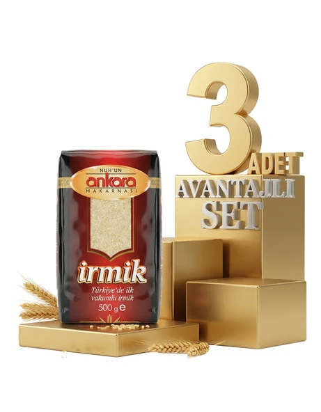 Ankara İrmik 3x500 Gr - Resim 2