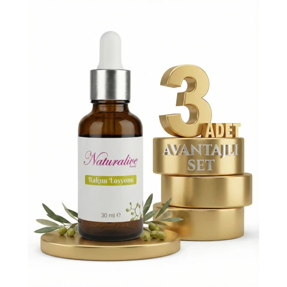 Naturalive Bakım Losyonu 3x30 Ml ürün görseli 1