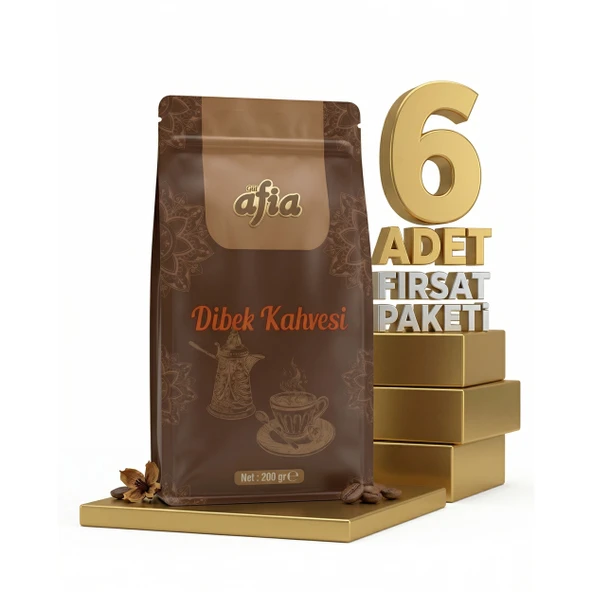 Afia Osmanlı Dibek Kahvesi 6x200 Gr ürün görseli 1