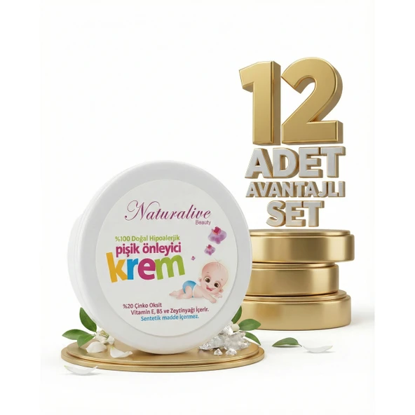 Naturalive Doğal Pişik Kremi 12x50 Gr ürün görseli 1