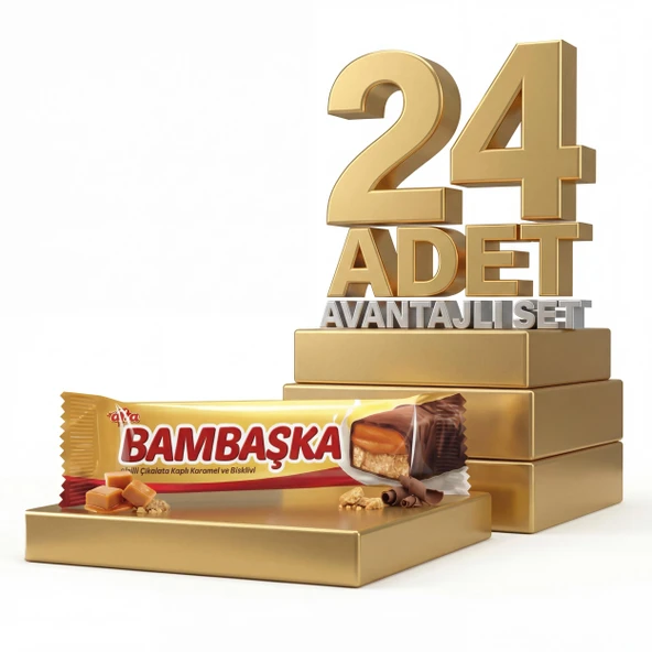 Afia Bambaşka Karamelli Bisküvi 24x40 Gr ürün görseli 1