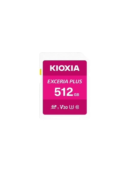 Kioxia Exceria Plus 512 GB 100 MB/s UHS-I LNPL1M512GG4 Outlet ürün görseli 1