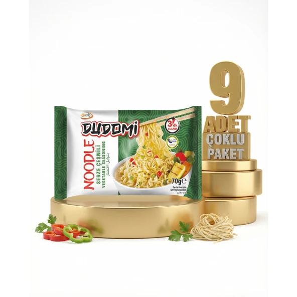 Dudomi Sebze Çeşnili Noodle 9x70 Gr ürün görseli 1