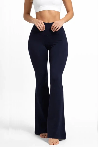 hummel Sajar Tight Pants 932455-7459 Lacivert Kadın Tayt ürün görseli 1