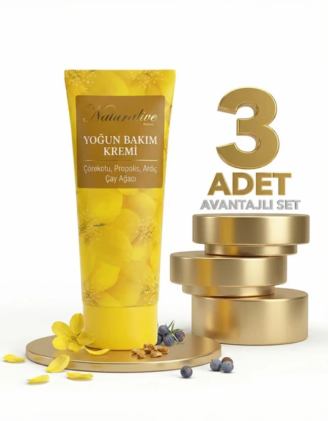 Naturalive Yoğun Bakım Kremi 3x50 Ml - Resim 2