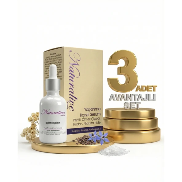 Naturalive Yaşlanma Karşıtı Serum 3x30 Ml ürün görseli 1
