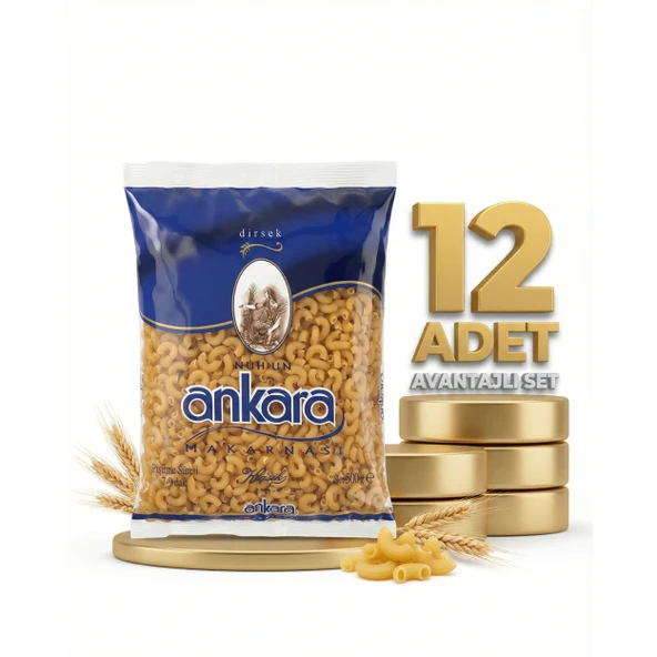 Ankara Makarna Dirsek 12x500 Gr ürün görseli 1