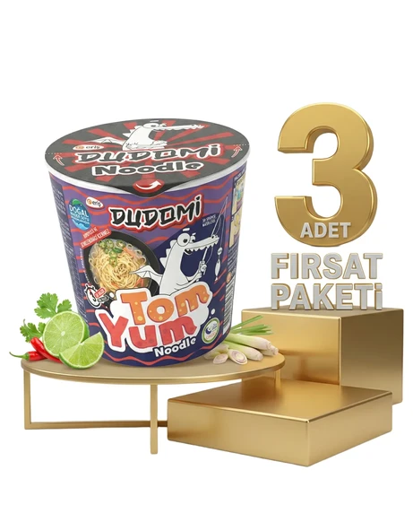 Dudomi Bardak Tom Yum 3x60 Gr - Resim 2
