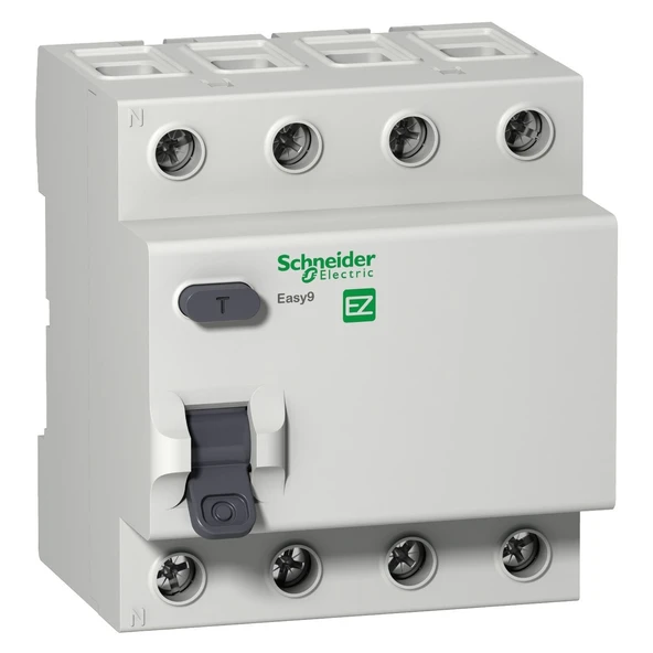 Schneider 4*40A 30mA Kaçak Akım Koruma EZ9R05440 ürün görseli 1