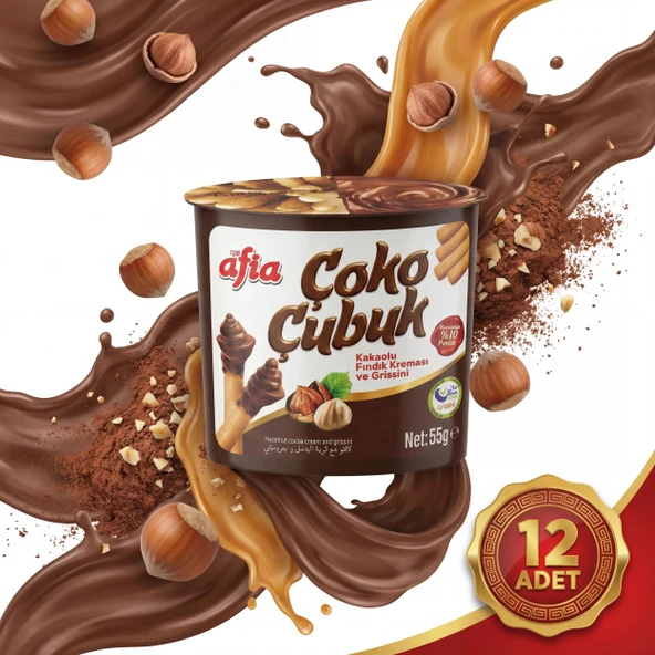 Afia Çoko Çubuk 12x55 Gr - Resim 3