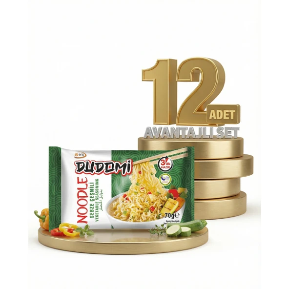 Dudomi Sebze Çeşnili Noodle 12x70 Gr ürün görseli 1