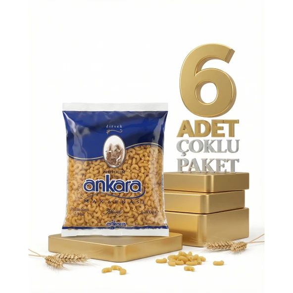 Ankara Makarna Dirsek 6x500 Gr - Resim 2