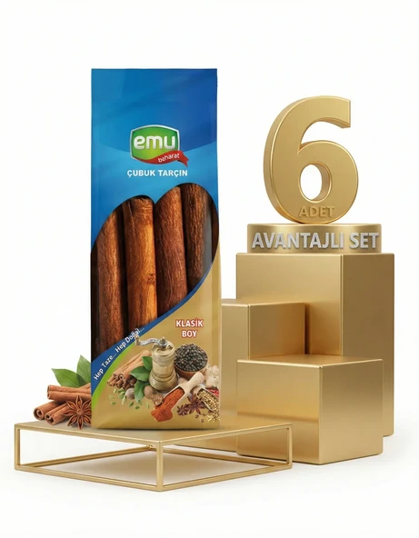 Emu Kabuk Tarçın 6x30 Gr - Resim 2