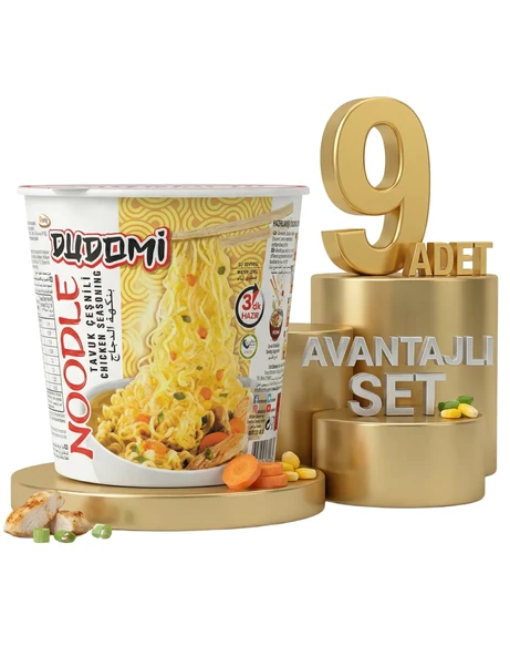 Dudomi Bardak Tavuk Çeşnili 9x60 Gr ürün görseli 1
