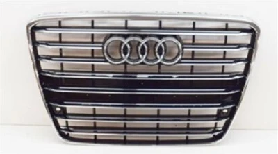 AUDI ON PANJUR KROM CERCEVE KROM CIZGILI PARLAK SIYAH 7 PETEK SENSORLU A8 2010-2013 ürün görseli 1