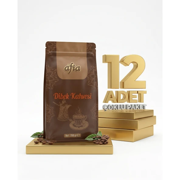 Afia Osmanlı Dibek Kahvesi 12x200 Gr ürün görseli 1