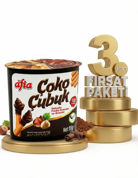 Afia Çoko Çubuk 3x55 Gr - Resim 2