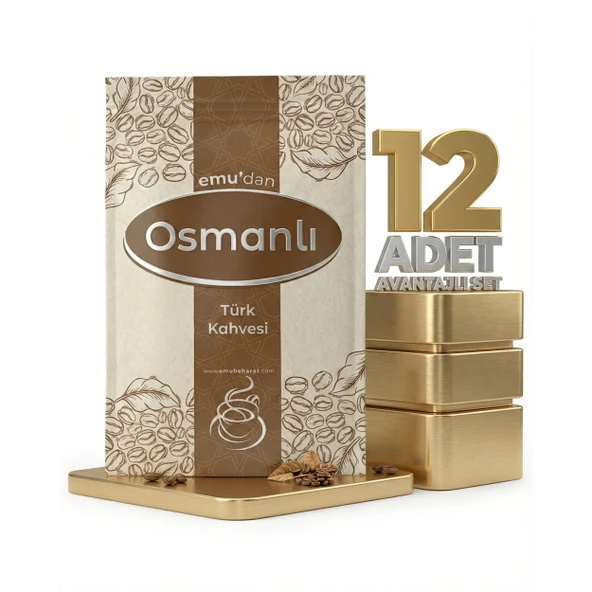 Emu Osmanlı Türk Kahvesi 12x150 Gr ürün görseli 1