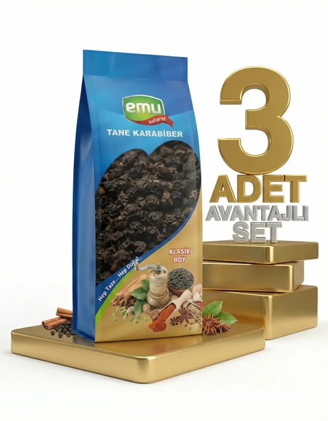 Emu Karabiber Tane 3x40 Gr - Resim 2