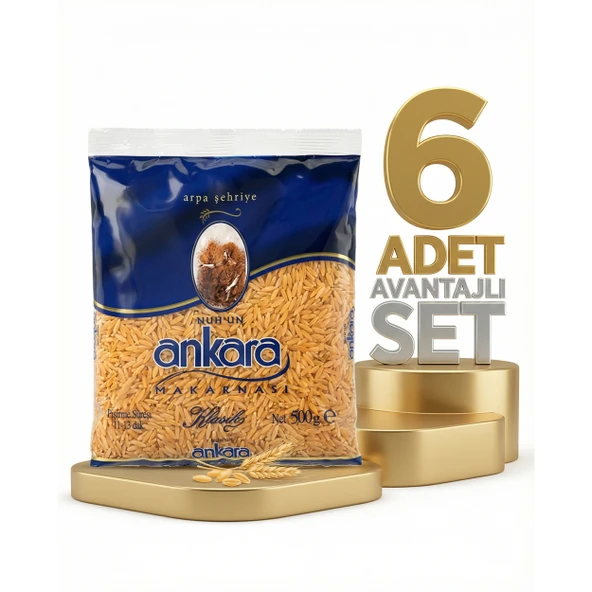 Ankara Arpa Şehriye Makarna 6x500 Gr ürün görseli 1