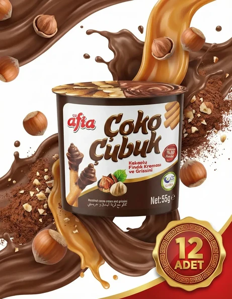 Afia Çoko Çubuk 12x55 Gr - Resim 4