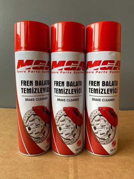 (3 Adet) MGA Fren Balata Temizleyici 500ML Sprey (3 Adet) ürün görseli 1