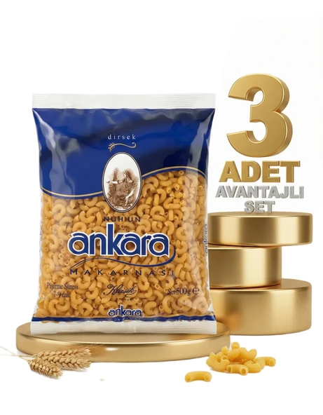 Ankara Makarna Dirsek 3x500 Gr - Resim 2
